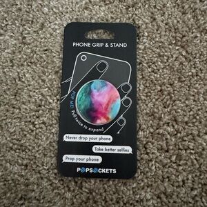 NWT PopSockets Multicolor Tye Dye Phone Grip & Stand Accessory